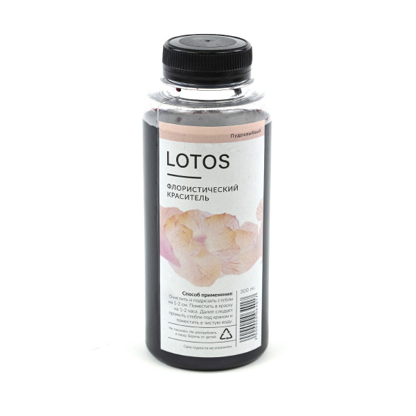 Краска для цветов 300мл Lotos, пудровый