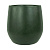 Кашпо Стоун (файбергласс), D32xH32см, зеленый